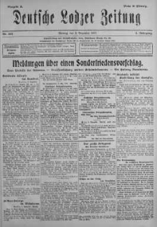 Deutsche Lodzer Zeitung 3 grudzień 1917 nr 333