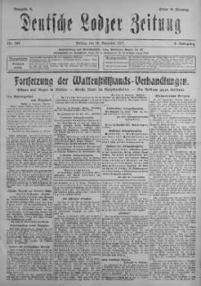 Deutsche Lodzer Zeitung 14 grudzień 1917 nr 344