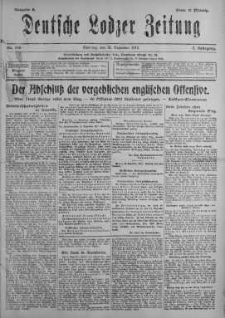 Deutsche Lodzer Zeitung 16 grudzień 1917 nr 346