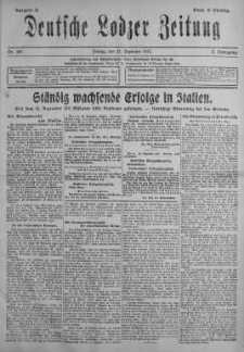 Deutsche Lodzer Zeitung 21 grudzień 1917 nr 351