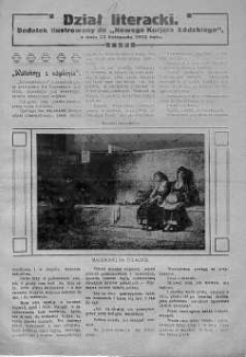 Dział literacki. Dodatek ilustrowany do "Nowego Kuriera Łódzkiego" 13 listopad 1915 nr 311