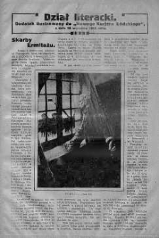 Dział literacki. Dodatek ilustrowany do "Nowego Kuriera Łódzkiego" 18 wrzesień 1915 nr 256