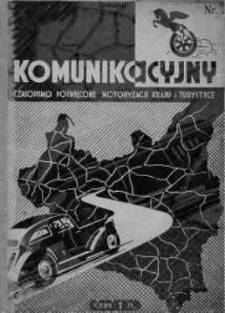 Pionier Komunikacyjny: czasopismo poświęcone motoryzacji kraju i turystyce 1939 maj nr 2
