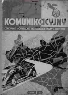 Pionier Komunikacyjny: czasopismo poświęcone motoryzacji kraju i turystyce 1939 lipiec nr 4