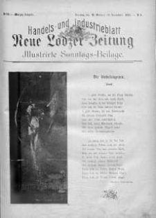 Illustrierte Sonntags Beilage: Handels und Industrieblatt. Neue Lodzer Zeitung 19 październik - 2 listopad 1902 nr 6