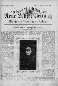 Illustrierte Sonntags Beilage: Handels und Industrieblatt. Neue Lodzer Zeitung 3 -16 listopad 1902 nr 8