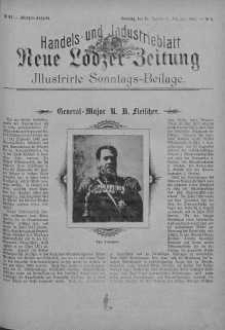 Illustrierte Sonntags Beilage: Handels und Industrieblatt. Neue Lodzer Zeitung 26 styczeń - 8 luty 1903 nr 6