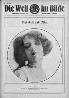 Die Welt im Bilde. Sonntagsbeilage zur "Neuen Lodzer Zeitung" 24 czerwiec 1928 nr 26