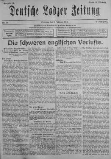 Deutsche Lodzer Zeitung 3 luty 1918 nr 34