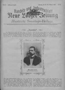 Illustrierte Sonntags Beilage: Handels und Industrieblatt. Neue Lodzer Zeitung 12 - 25 październik 1903 nr 43