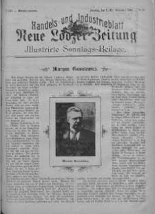 Illustrierte Sonntags Beilage: Handels und Industrieblatt. Neue Lodzer Zeitung 2 - 15 listopad 1903 nr 46
