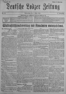 Deutsche Lodzer Zeitung 7 marzec 1918 nr 66