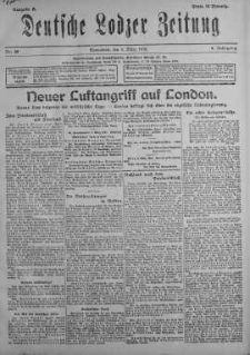 Deutsche Lodzer Zeitung 9 marzec 1918 nr 68
