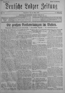 Deutsche Lodzer Zeitung 16 marzec 1918 nr 75
