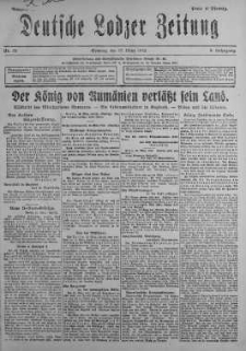 Deutsche Lodzer Zeitung 17 marzec 1918 nr 76