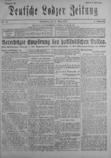 Deutsche Lodzer Zeitung 21 marzec 1918 nr 80