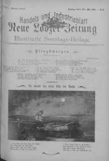 Illustrierte Sonntags Beilage: Handels und Industrieblatt. Neue Lodzer Zeitung 9 -22 maj 1904 nr 21