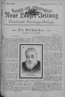Illustrierte Sonntags Beilage: Handels und Industrieblatt. Neue Lodzer Zeitung 11 - 24 lipiec 1904 nr 30