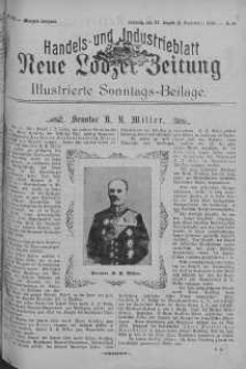 Illustrierte Sonntags Beilage: Handels und Industrieblatt. Neue Lodzer Zeitung 22 sierpień - 4 wrzesień 1904 nr 36