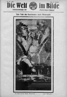 Die Welt im Bilde. Sonntagsbeilage zur "Neuen Lodzer Zeitung" 27 październik 1929 nr 43