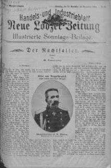 Illustrierte Sonntags Beilage: Handels und Industrieblatt. Neue Lodzer Zeitung 21 listopad - 4 grudzień 1904 nr 49