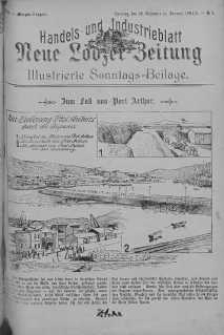 Illustrierte Sonntags Beilage: Handels und Industrieblatt. Neue Lodzer Zeitung 26 grudzień - 8 styczeń 1904/5 nr 2