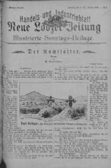 Illustrierte Sonntags Beilage: Handels und Industrieblatt. Neue Lodzer Zeitung 2 - 15 styczeń 1905 nr 3
