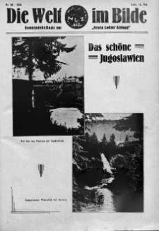Die Welt im Bilde. Sonntagsbeilage zur "Neuen Lodzer Zeitung" 18 maj 1930 nr 20