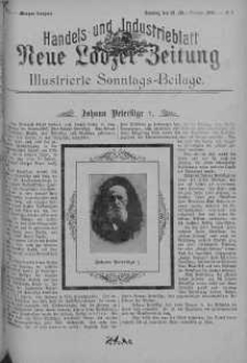Illustrierte Sonntags Beilage: Handels und Industrieblatt. Neue Lodzer Zeitung 13 - 26 luty 1905 nr 9
