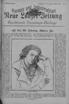 Illustrierte Sonntags Beilage: Handels und Industrieblatt. Neue Lodzer Zeitung 24 kwiecień - 7 maj 1905 nr 19