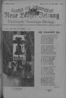 Illustrierte Sonntags Beilage: Handels und Industrieblatt. Neue Lodzer Zeitung 12 - 25 czerwiec 1905 nr 26