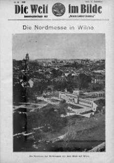 Die Welt im Bilde. Sonntagsbeilage zur "Neuen Lodzer Zeitung" 21 wrzesień 1930 nr 38