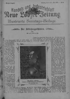Illustrierte Sonntags Beilage: Handels und Industrieblatt. Neue Lodzer Zeitung 3 - 16 lipiec 1905 nr 29