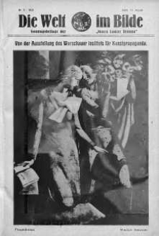 Die Welt im Bilde. Sonntagsbeilage zur "Neuen Lodzer Zeitung" 10 styczeń 1932 nr 2