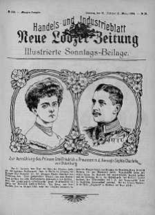 Illustrierte Sonntags Beilage: Handels und Industrieblatt. Neue Lodzer Zeitung 19 luty - 4 marzec 1906 nr 10