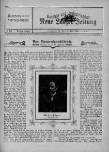 Illustrierte Sonntags Beilage: Handels und Industrieblatt. Neue Lodzer Zeitung 23 kwiecień - 6 maj 1906 nr 25