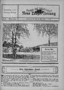 Illustrierte Sonntags Beilage: Handels und Industrieblatt. Neue Lodzer Zeitung 30 kwiecień - 13 maj 1906 nr 26