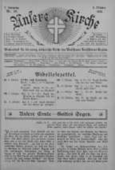 Unsere Kirche 6 październik 1912 nr 40