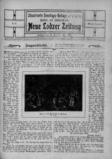 Illustrierte Sonntags Beilage: Handels und Industrieblatt. Neue Lodzer Zeitung 25 czerwiec - 8 lipiec 1906 nr 28