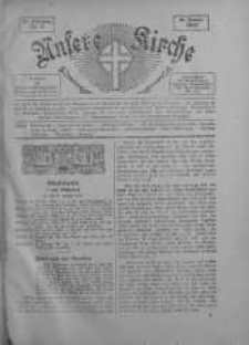 Unsere Kirche 21 styczeń 1917 nr 3