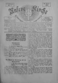 Unsere Kirche 28 styczeń 1917 nr 4