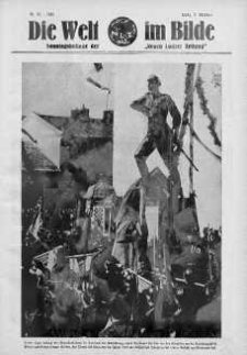 Die Welt im Bilde. Sonntagsbeilage zur "Neuen Lodzer Zeitung" 2 październik 1932 nr 40