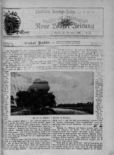 Illustrierte Sonntags Beilage: Handels und Industrieblatt. Neue Lodzer Zeitung 29 październik - 11 listopad 1906 nr 46