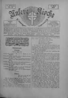 Unsere Kirche 8 kwiecień 1917 nr 14
