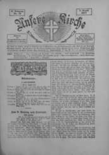 Unsere Kirche 5 sierpień 1917 nr 31