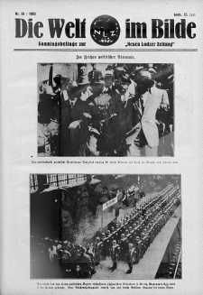 Die Welt im Bilde. Sonntagsbeilage zur "Neuen Lodzer Zeitung" 25 czerwiec 1933 nr 26