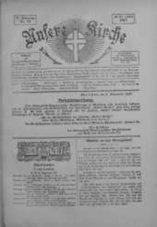 Unsere Kirche 16 wrzesień 1917 nr 37