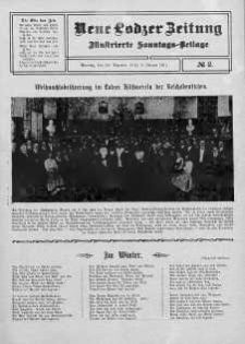 Handels und Industrieblatt. Neue Lodzer Zeitung. Illustrierte Sonntags Beilage 26 grudzień - 8 styczeń 1910/11 nr 2