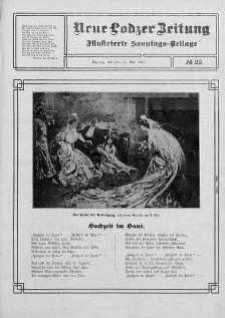 Illustrierte Sonntags Beilage. Neue Lodzer Zeitung 15 - 28 maj 1911 nr 22