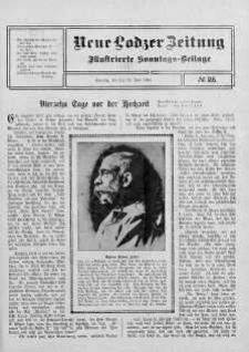 Illustrierte Sonntags Beilage. Neue Lodzer Zeitung 5 - 18 czerwiec 1911 nr 25